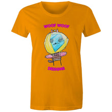 Load image into Gallery viewer, Space Ranger Cat - AS Colour - Women's Maple Tee