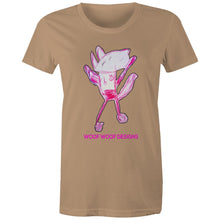 Load image into Gallery viewer, Woof Woof - AS Colour - Women's Maple Tee