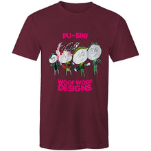 Load image into Gallery viewer, Pu-Siki + Woof Woof - AS Colour Staple - Mens T-Shirt