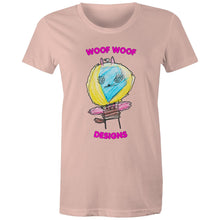 Load image into Gallery viewer, Space Ranger Cat - AS Colour - Women's Maple Tee