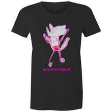 Load image into Gallery viewer, Woof Woof - AS Colour - Women's Maple Tee