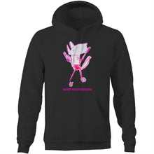 Load image into Gallery viewer, Woof Woof - AS Colour Stencil - Pocket Hoodie Sweatshirt