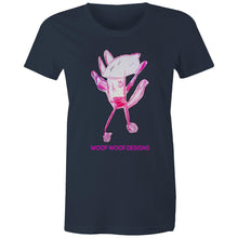 Load image into Gallery viewer, Woof Woof - AS Colour - Women's Maple Tee