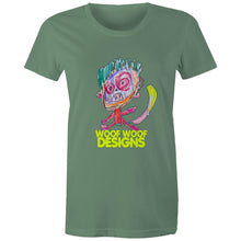 Load image into Gallery viewer, Monstro - AS Colour - Women's Maple Tee