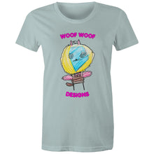 Load image into Gallery viewer, Space Ranger Cat - AS Colour - Women's Maple Tee