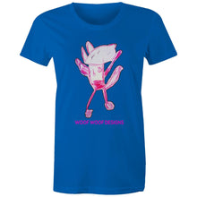 Load image into Gallery viewer, Woof Woof - AS Colour - Women's Maple Tee