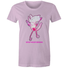 Load image into Gallery viewer, Woof Woof - AS Colour - Women's Maple Tee