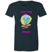 Load image into Gallery viewer, Space Ranger Cat - AS Colour - Women's Maple Tee