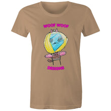 Load image into Gallery viewer, Space Ranger Cat - AS Colour - Women's Maple Tee