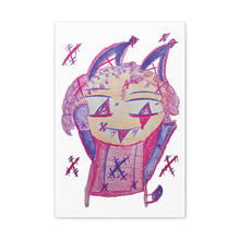 Load image into Gallery viewer, Pixy Pink Canvas Art Print
