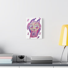 Load image into Gallery viewer, Pixy Pink Canvas Art Print
