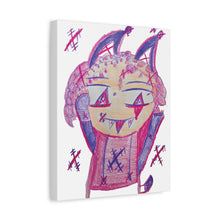 Load image into Gallery viewer, Pixy Pink Canvas Art Print

