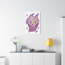 Load image into Gallery viewer, Pixy Pink Canvas Art Print
