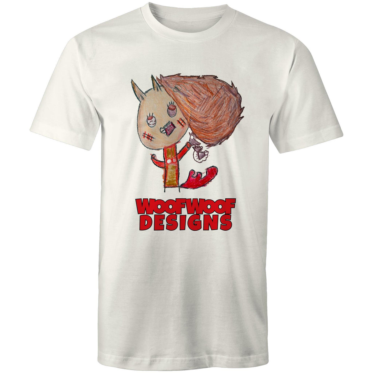Mumma Cra artwork by Sikiraa on men’s as colour staple t-shirt, Natural