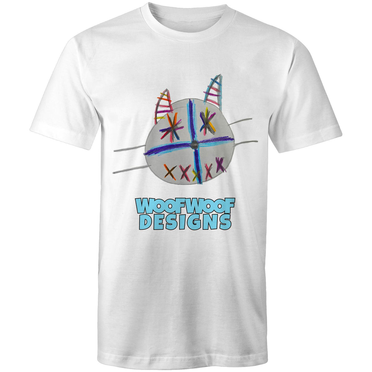 Fireworks artwork by Sikiraa on men’s as colour staple t-shirt, White