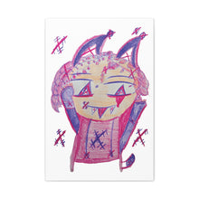 Load image into Gallery viewer, Pixy Pink Canvas Art Print
