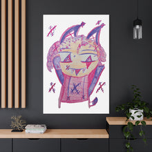Load image into Gallery viewer, Pixy Pink Canvas Art Print
