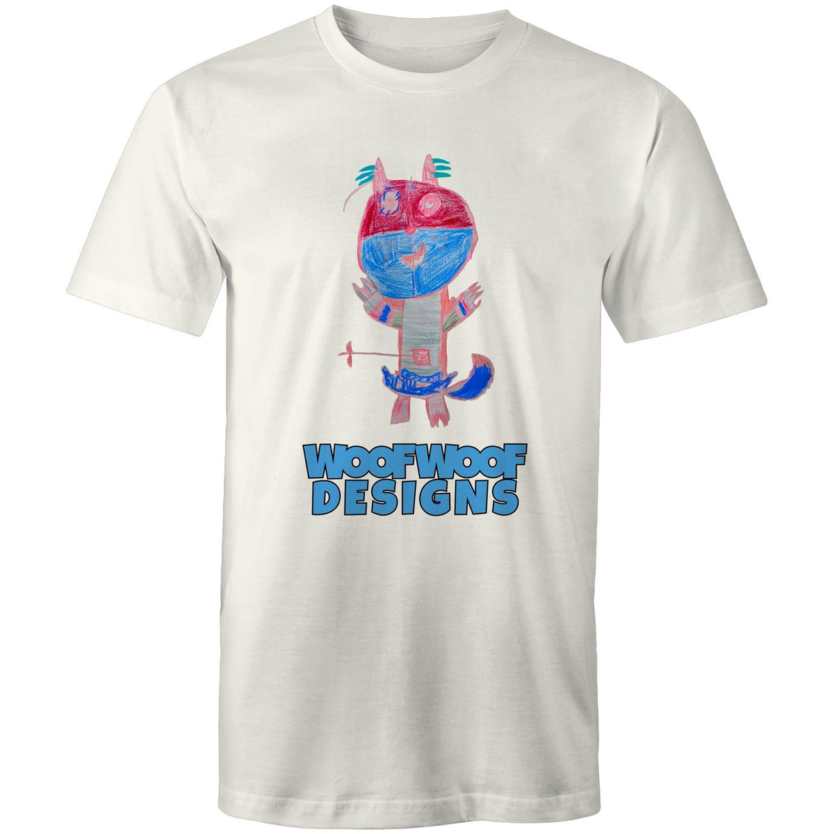 Funtime Tickle Tusk artwork by Sikiraa on men’s as colour staple t-shirt, Natural