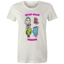 Load image into Gallery viewer, Woof Gang - AS Colour - Women&#39;s Maple Tee
