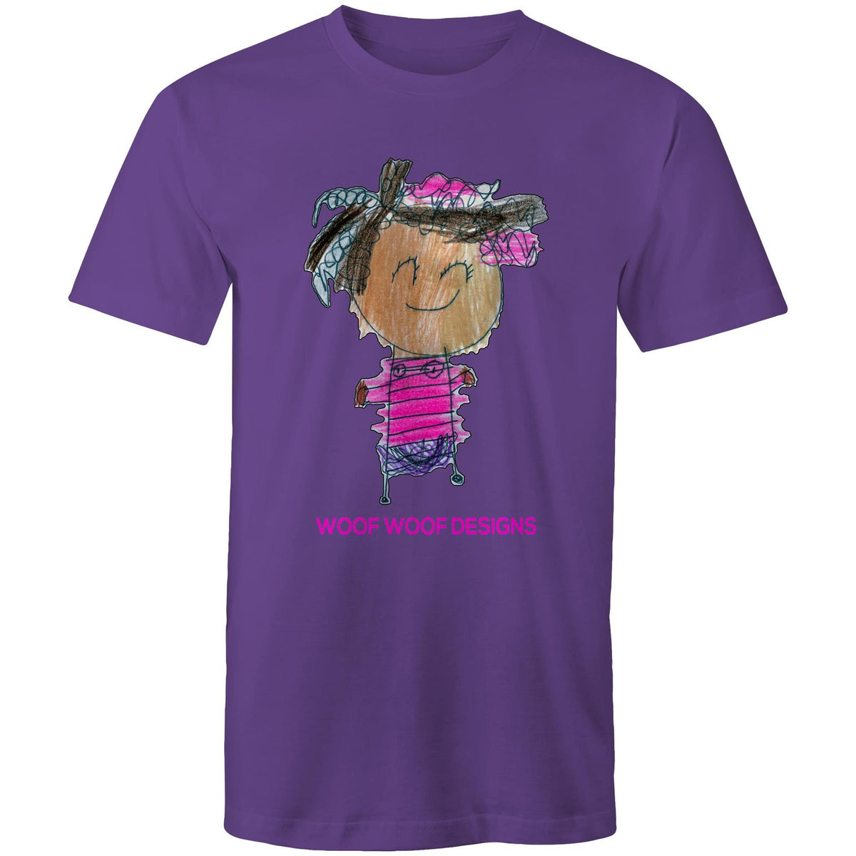 Party Siki artwork by Sikiraa on men’s as colour staple t-shirt, Purple
