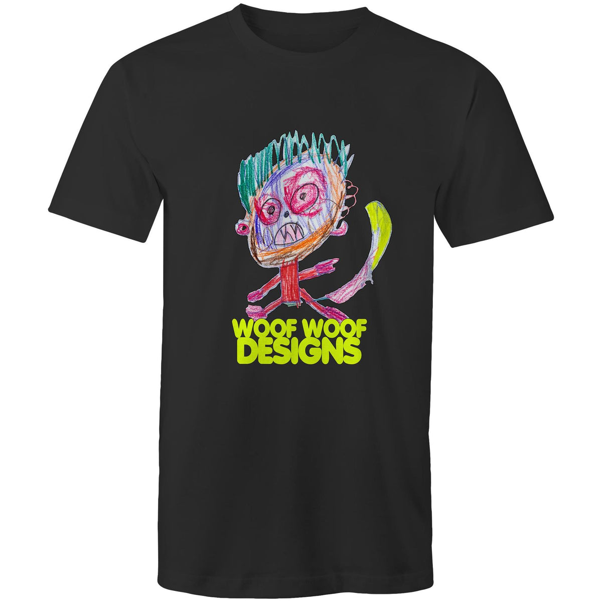 Monstro artwork by Sikiraa on men’s as colour staple t-shirt, Black