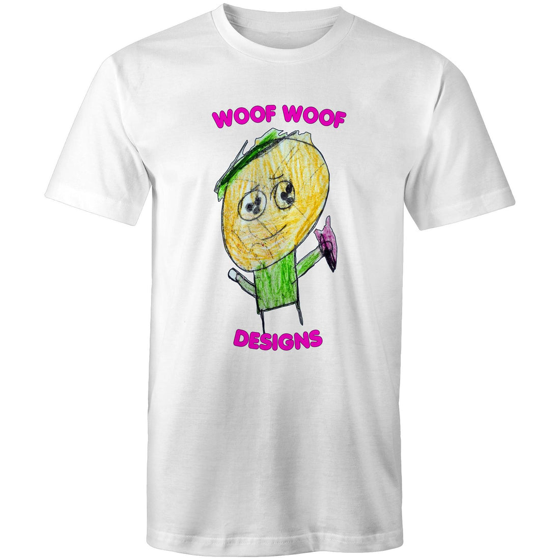 Splosy artwork by Sikiraa on men’s as colour staple t-shirt, White