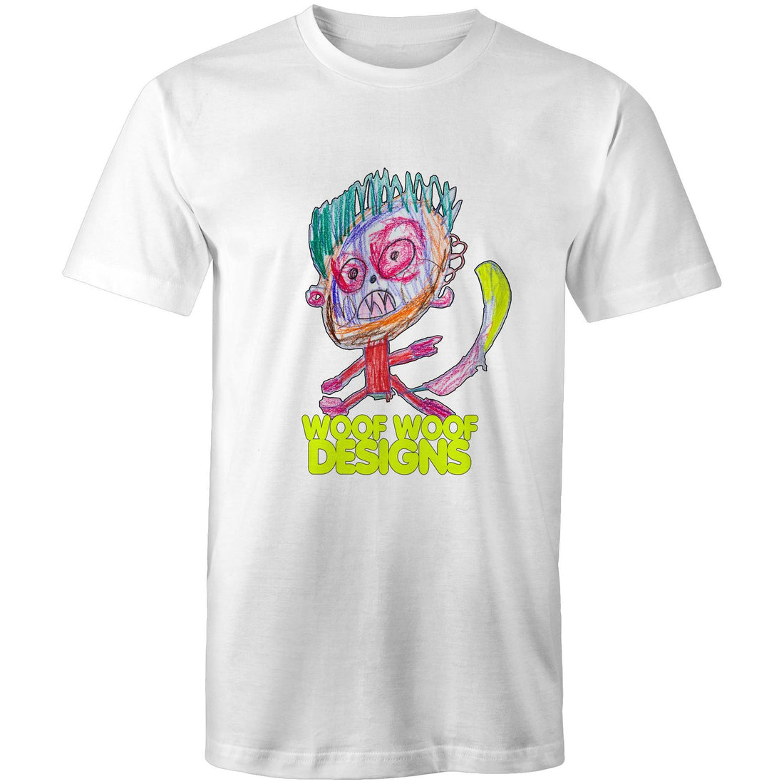 Monstro artwork by Sikiraa on men’s as colour staple t-shirt, White
