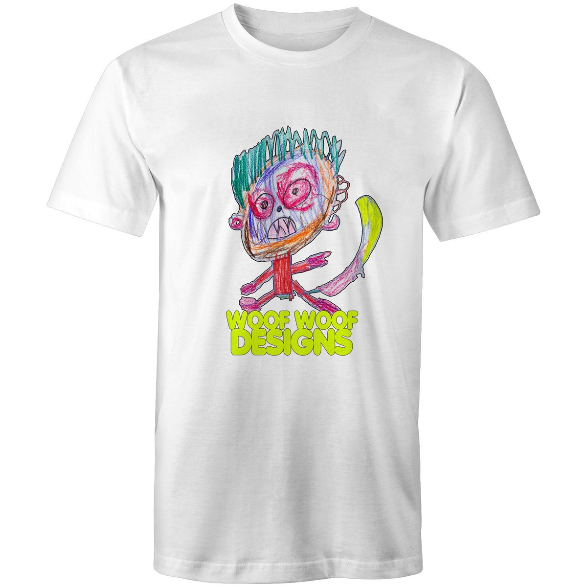 Monstro artwork by Sikiraa on men’s as colour staple t-shirt, White