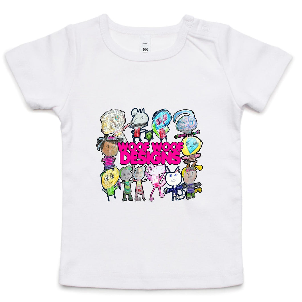 Woof Fam - AS Colour - Infant Wee Tee