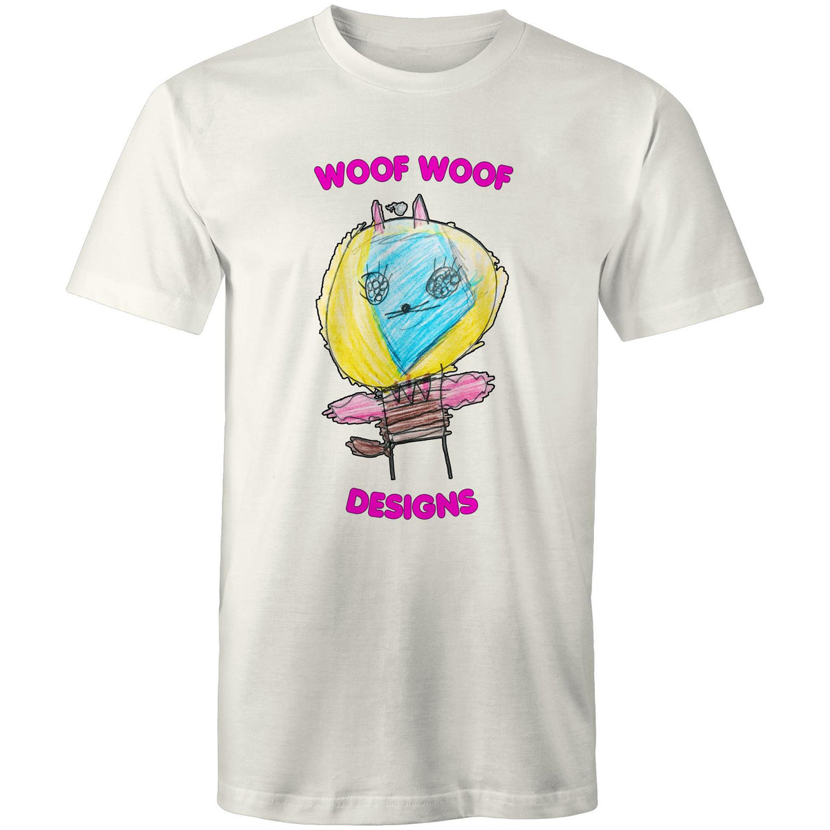 Space Ranger Cat artwork by Sikiraa on men’s as colour staple t-shirt, Natural