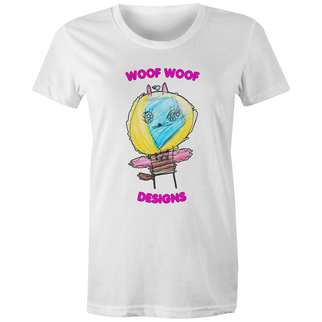 Space Ranger Cat - AS Colour - Women's Maple Tee