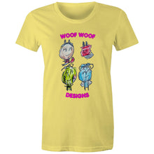 Load image into Gallery viewer, Woof Gang - AS Colour - Women&#39;s Maple Tee
