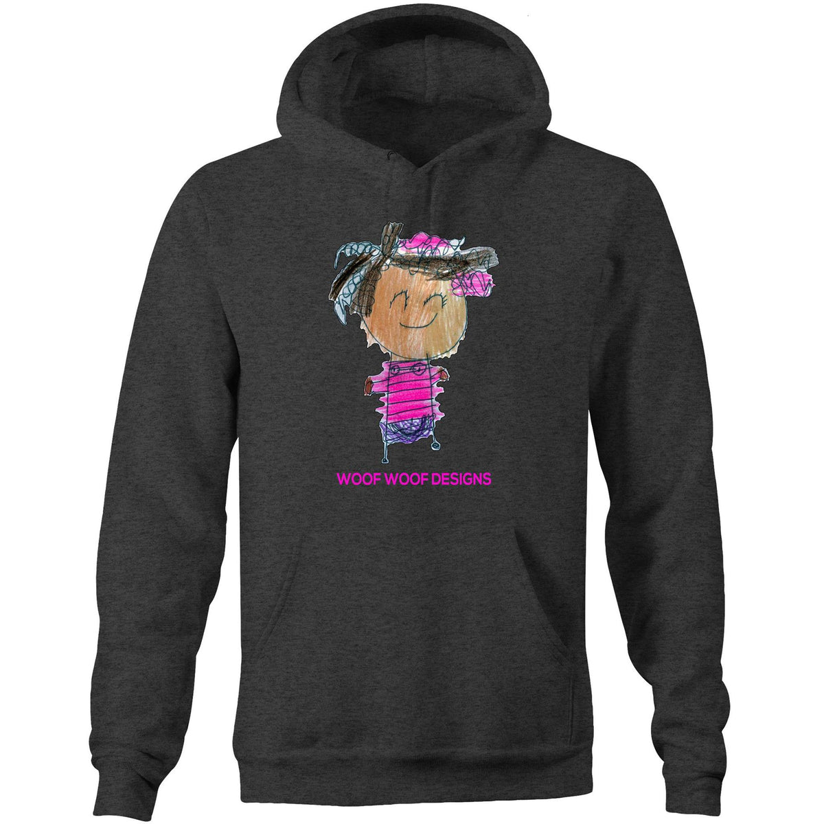 Party Siki artwork by Sikiraa on as colour stencil hoodie, Asphalt Marle
