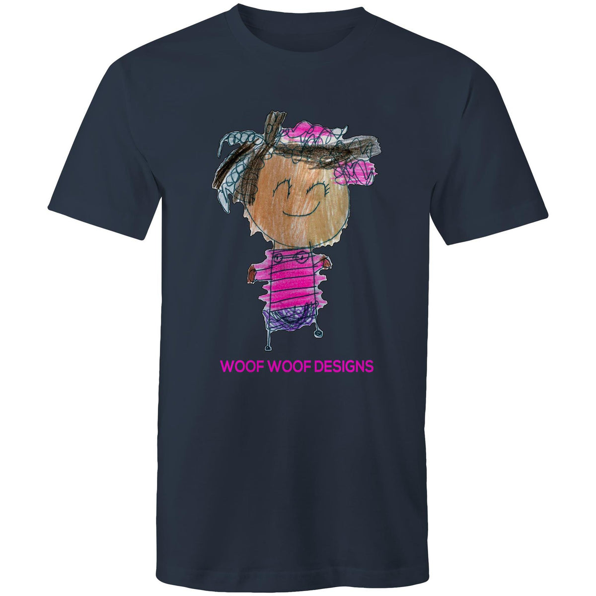 Party Siki artwork by Sikiraa on men’s as colour staple t-shirt, Navy