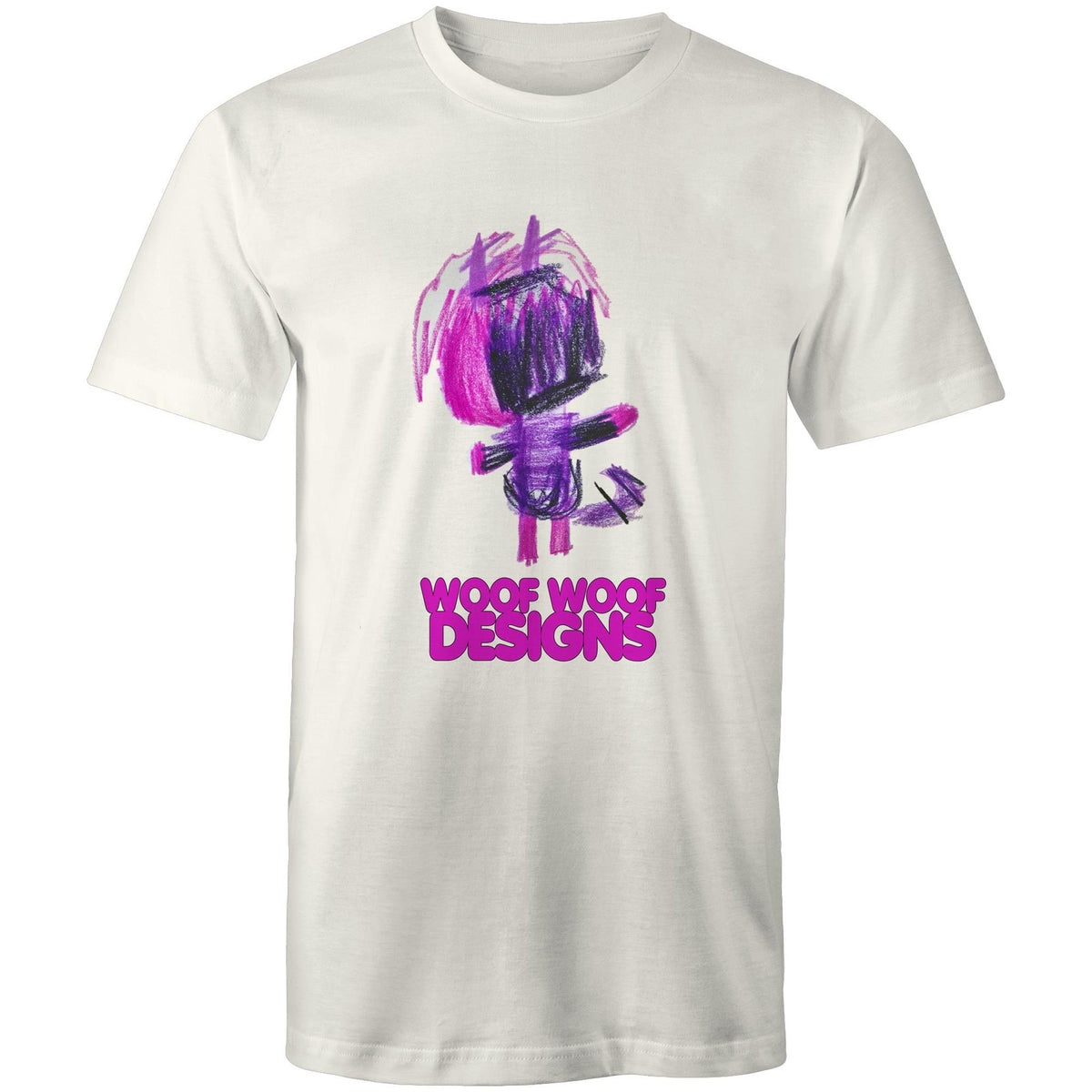 Purplee artwork by Sikiraa on men’s as colour staple t-shirt, Natural