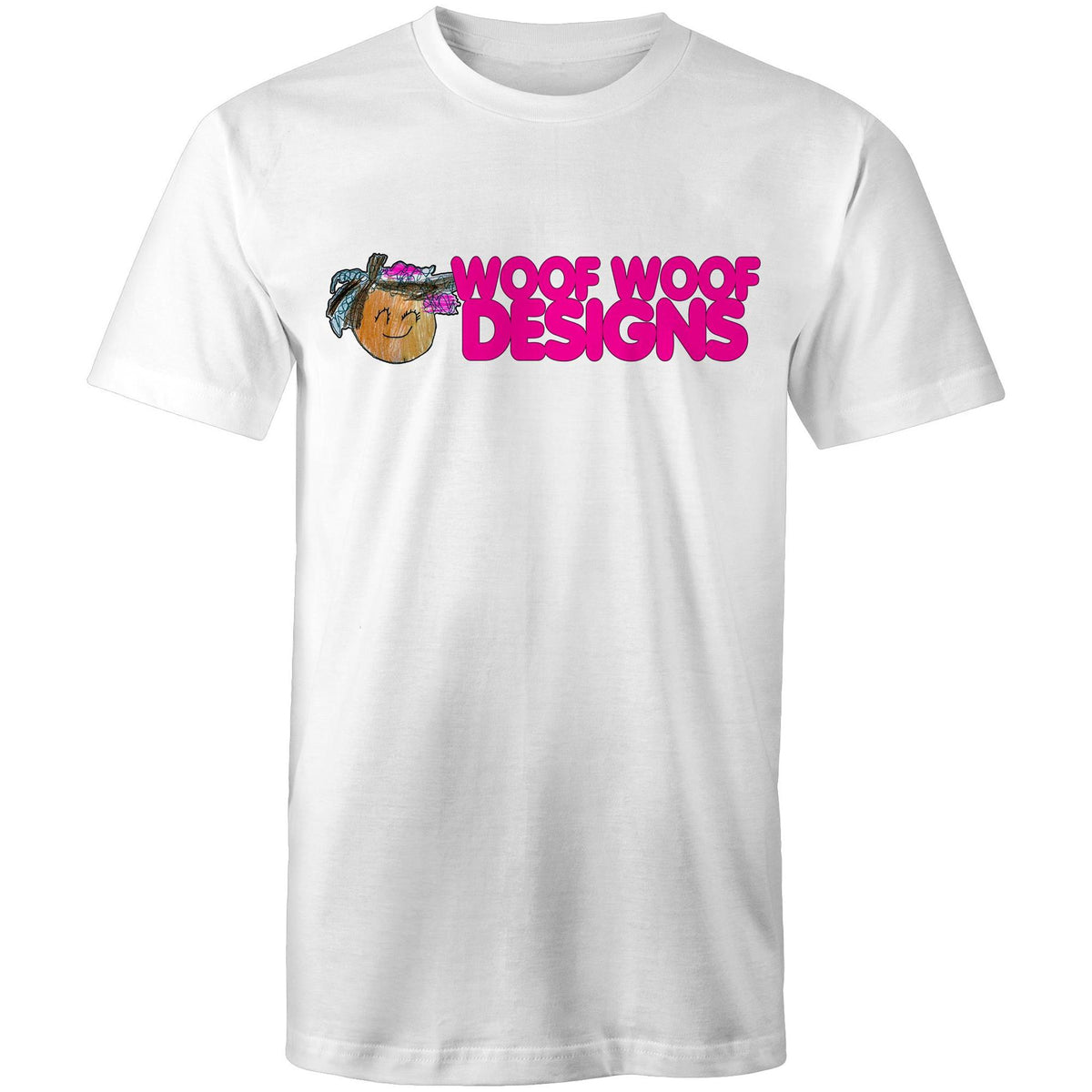 Siki Woof artwork by Sikiraa on men’s as colour staple t-shirt, White