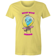 Load image into Gallery viewer, Space Ranger Cat - AS Colour - Women&#39;s Maple Tee
