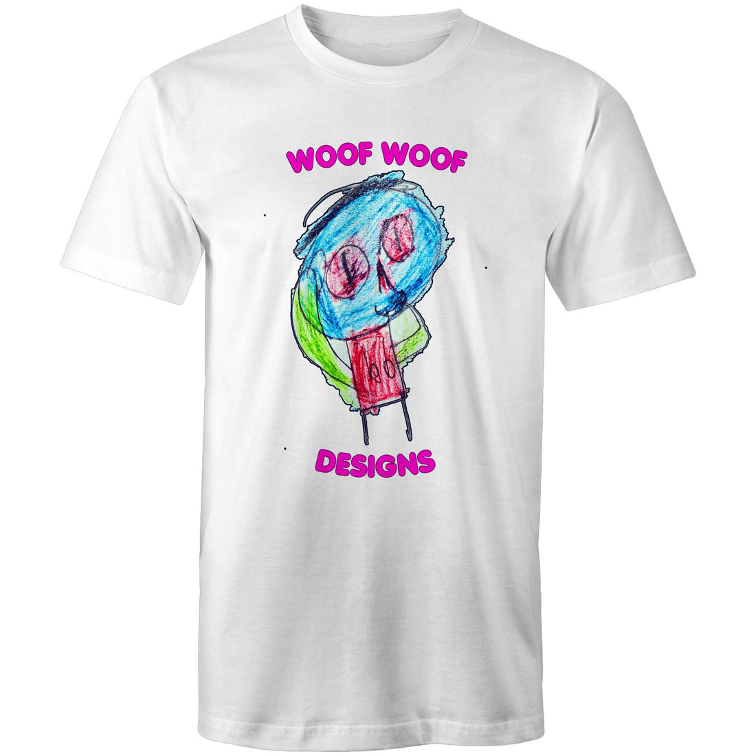 Skeloo artwork by Sikiraa on men’s as colour staple t-shirt, White