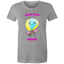 Load image into Gallery viewer, Space Ranger Cat - AS Colour - Women&#39;s Maple Tee
